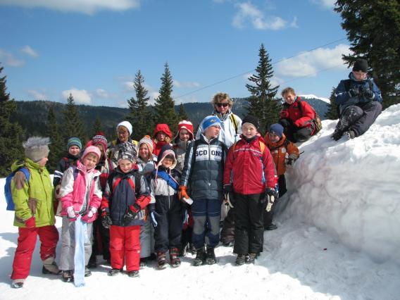 pa še ena skupinska naših najmlajših udeležencev