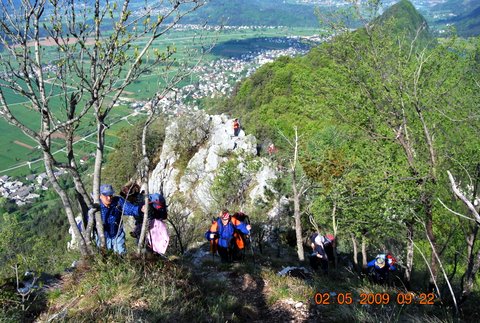 jutranji spremljevalec je bil močan veter