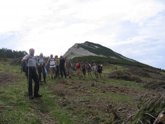 grebenska pot je bila razgibana