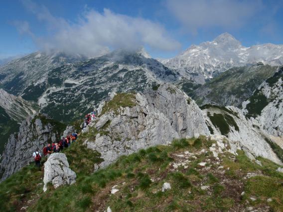 spust v smeri proti Lipanci