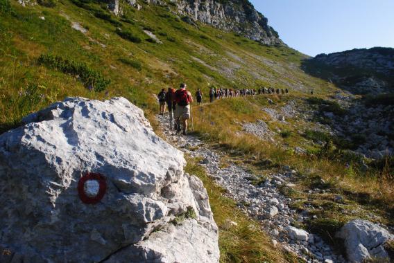 naslednji dan pa do Komne in spust v dolino