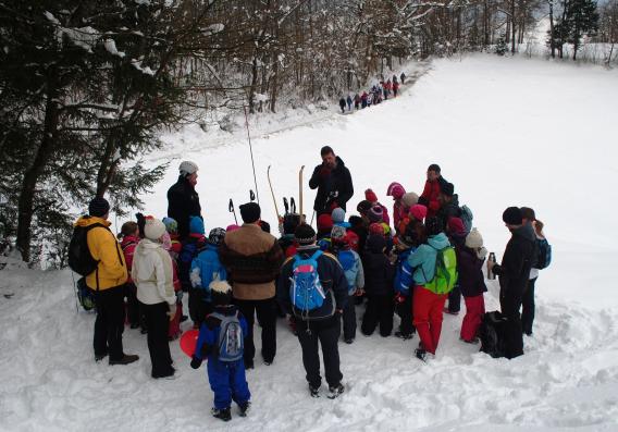 uporaba derez in cepina, ter predstavitev turnega smučanja in krpelj