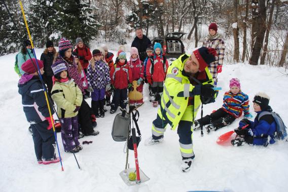 reševanje izpod snežnih plazov