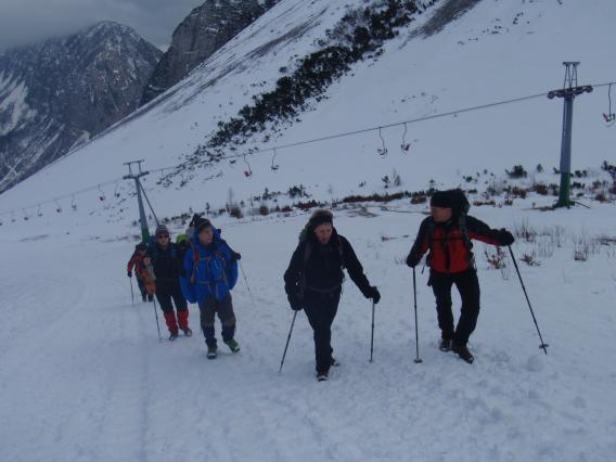 vzpon z Ljubelja do Zelenice 