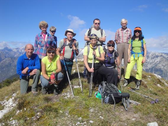 skupinska slika na vrhu Kaludra