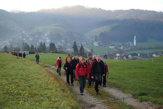 iz Poljan proti Gabrški gori