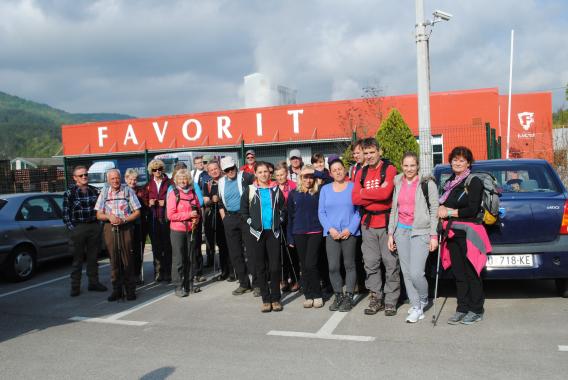 ena skupinska na izhodišču