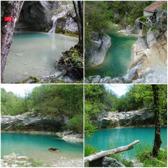 čudovite barve vode