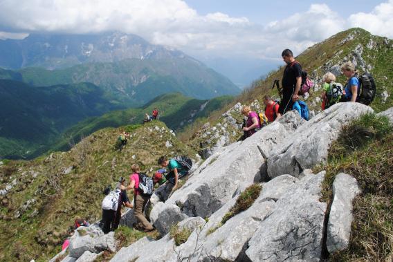 najzahtevnejši del ture