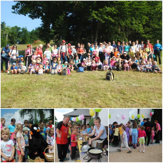 letos smo se zbrali še v večjem številu kot lansko leto, za presenečenje je poskrbel tudi prijazni medo, pekli pa smo najboljše palačinke in vaflje