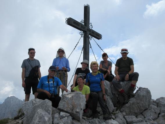 skupinska na vrhu Svačice